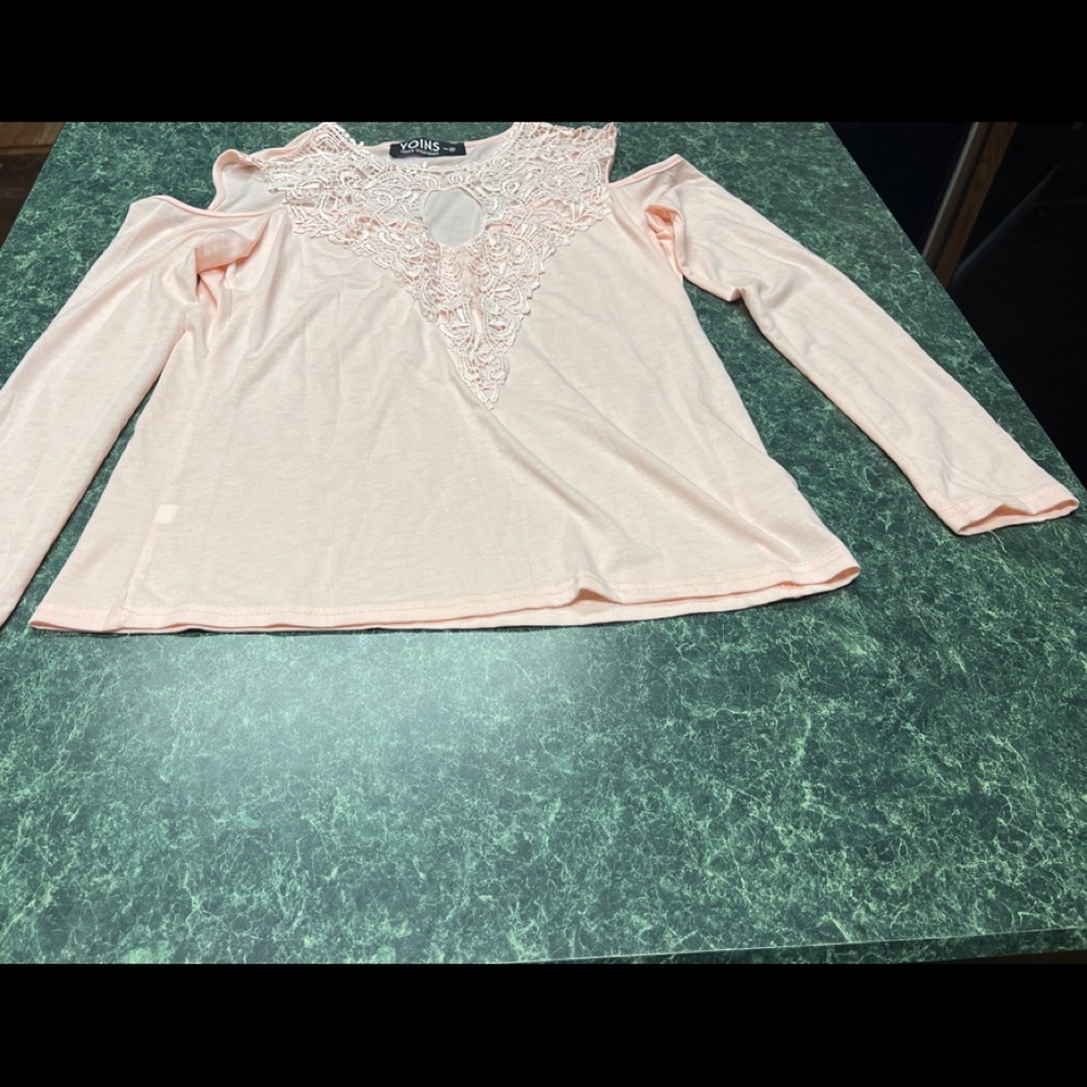 Light peach casual top